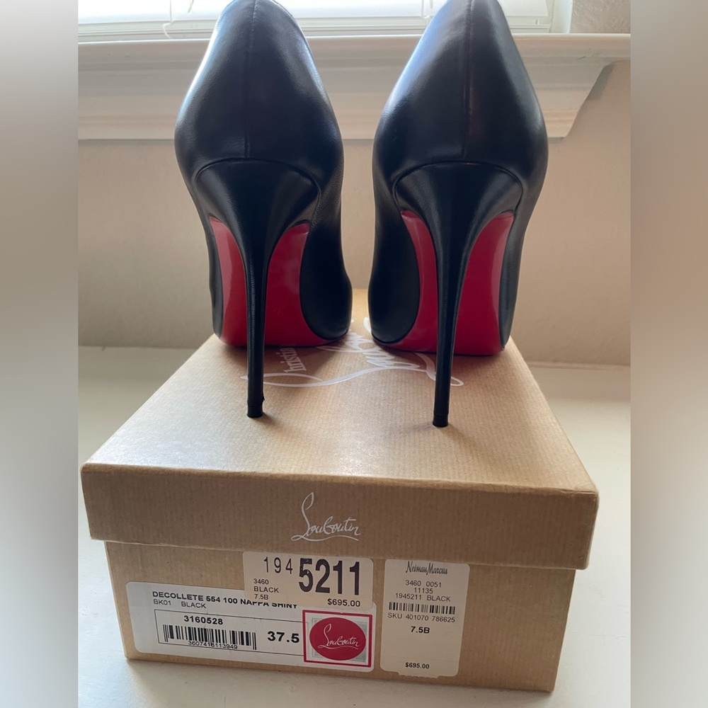 Christian Louboutin - Decollette 100 Nappa Shiny